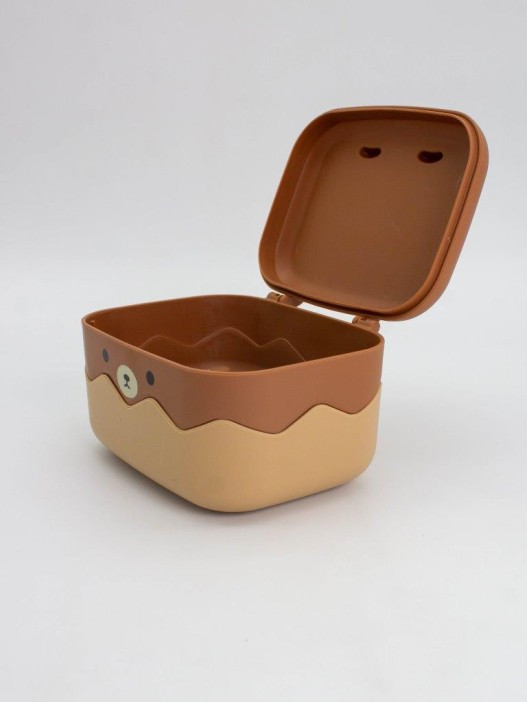 Мыльница "Bear", brown 