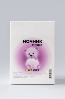 Ночник iLikeGift &quot;Gummy bear&quot;, pink (8*12 см)