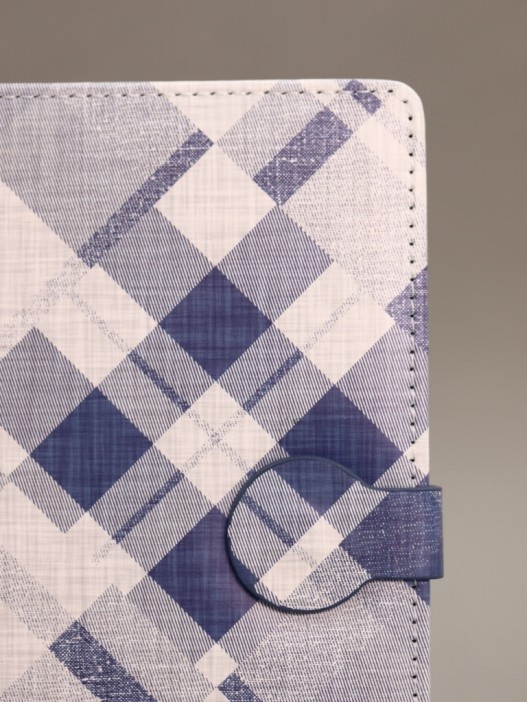 Блокнот (B6) &quot;Life is a joy, diagonal&quot;,blue (18.5*13) 