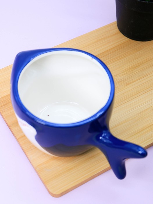 Кружка керамическая «Shark», blue, 450 мл 