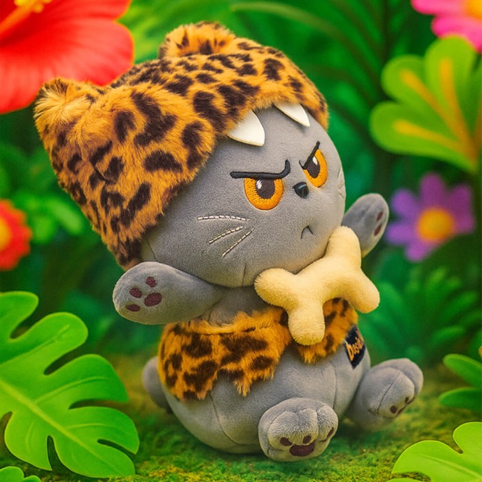 Мягкая игрушка "Кот Басик Дикий предок" (16 см) 