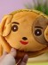 Сумочка плюшевая "Милая собачка", коричневая (13*11,5 см)