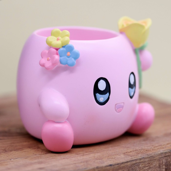 Подставка для канцелярских принадлежностей «Lucky flowers», pink 