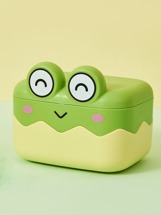 Мыльница «Cute frog», green (10*13*10 см) 