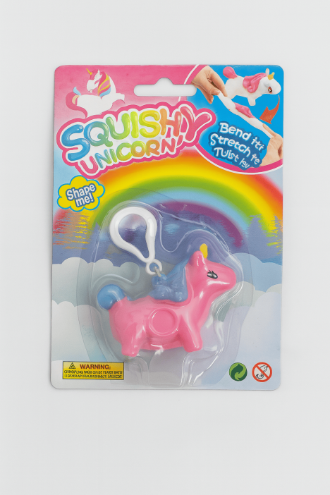 Брелок мялка - антистресс «Souishy unicorn», pink 