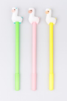 Ручка "Fluffy lama", mix