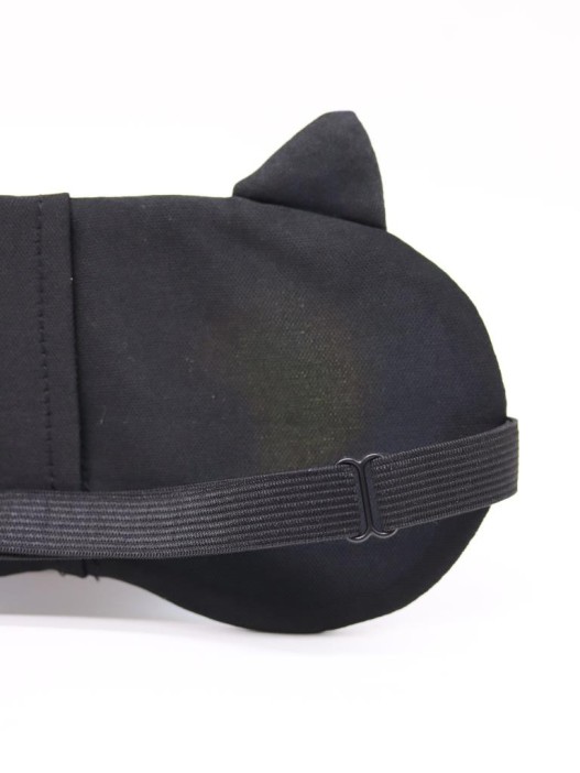 Маска для сна GIRLY "Кошачий глаз", темно-синяя 