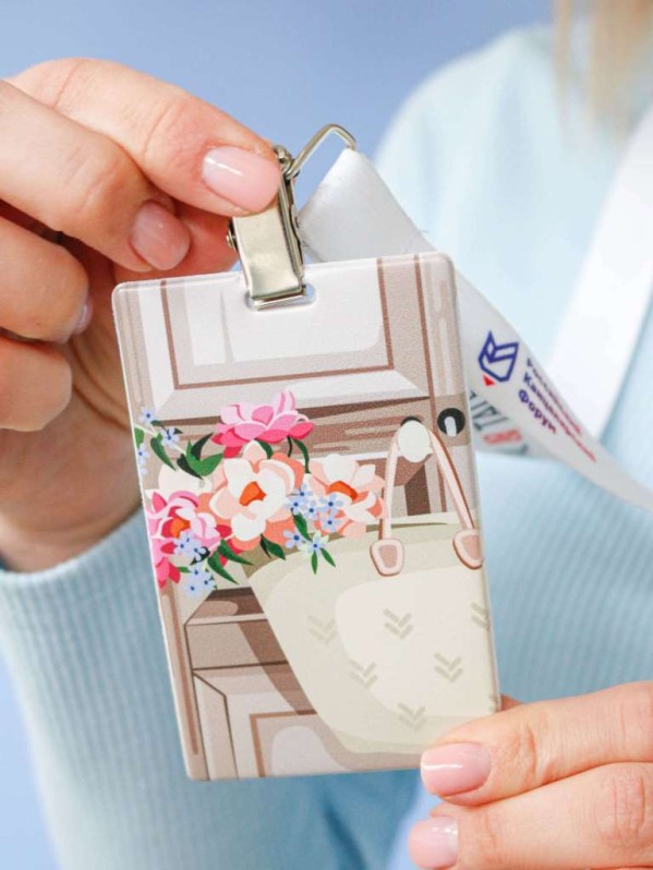 Держатель для карт "Романтика" (6,5 х 10,4 см)