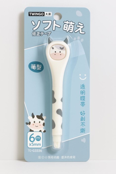 Корректор &quot;Cow&quot;, 6м*5мм, white 