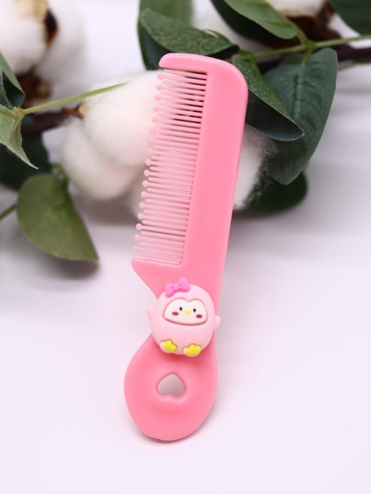 Расческа &quot;Animal club, penguin&quot;, pink 