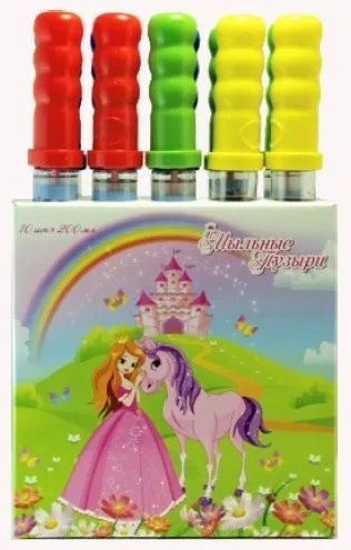 Мыльные пузыри "Принцессы" 60 мл. (упаковка - 24 шт.) 