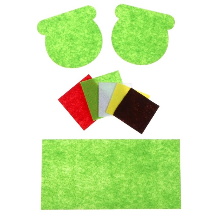 Набор игрушка своими руками &quot;ЗАБАВЫ из ФЕТРА - ЛЯГУШОНОК&quot; 