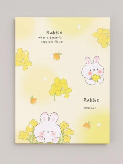 Зеркало "Lovely rabbit", yellow