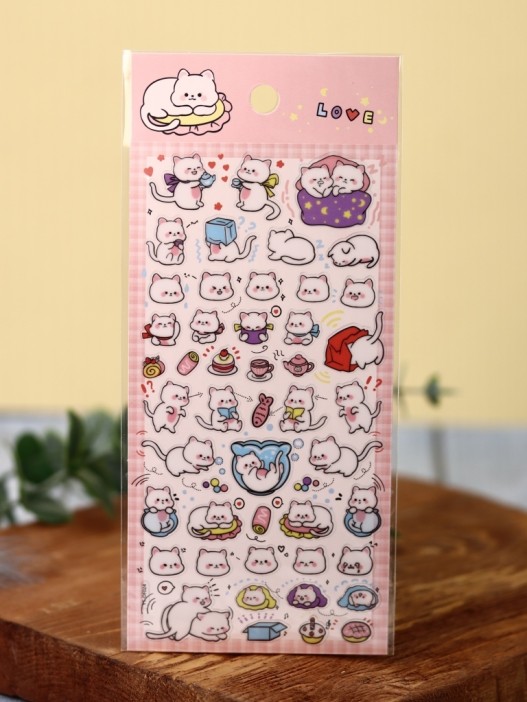 Наклейки "Love cats" 