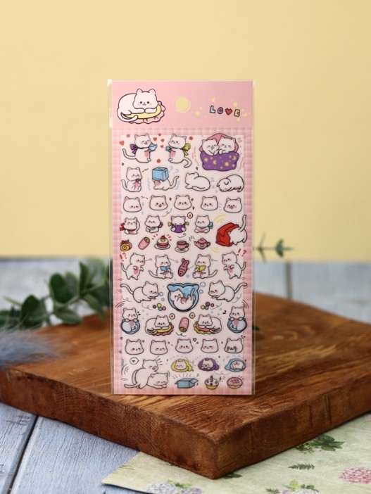 Наклейки "Love cats" 