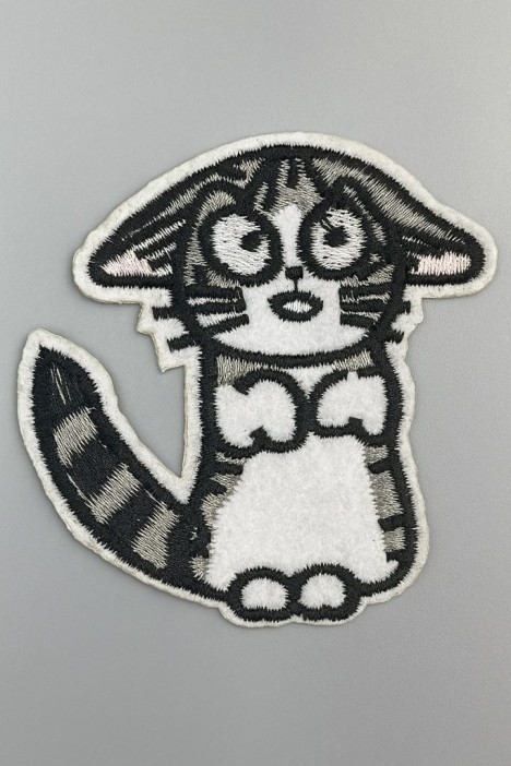 Термонашивка для одежды iLikeGift «Fright» 6*6,2 см. 