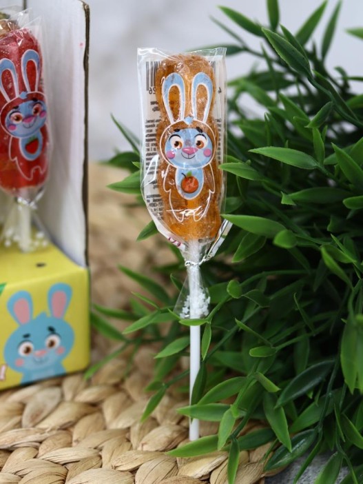 Фигурный мармелад на палочке «Мармеладсы: ЗАЯЦ», 30шт. 