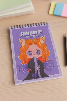 Блокнот на спирали «Fox», А6, плотность 100 гр