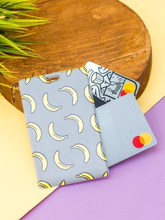 Держатель для карт &quot;Banana mood&quot; (6,5 х 10,4 см) 
