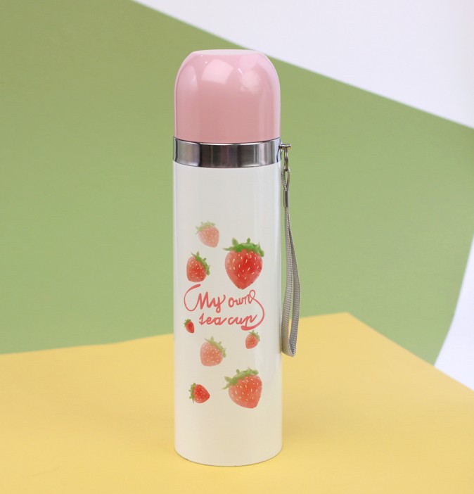 M-2572W ТЕРМОС Клубника, 500ml (M-2686) 