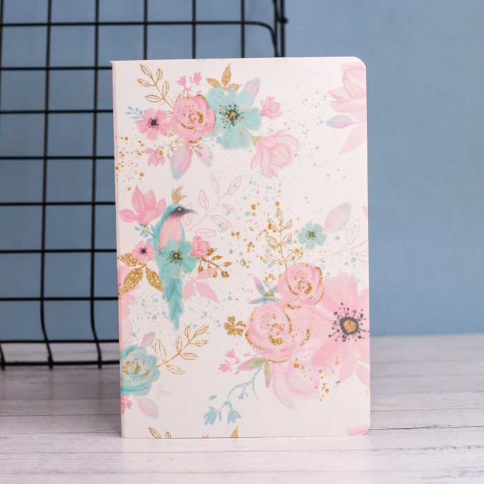 Тетрадь (A5) &quot;Fabulous bird&quot;, white (13.5*20.5) 