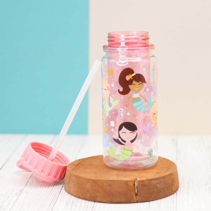 Бутылка "Fantasy mermaid", pink (350ml) 