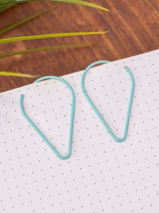 Закладка - скрепка "Figures", blue 