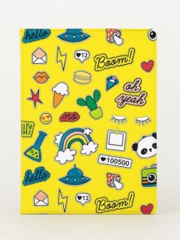 ОБЛОЖКА ДЛЯ ПАСПОРТА Boom!, плотность 600 мкм