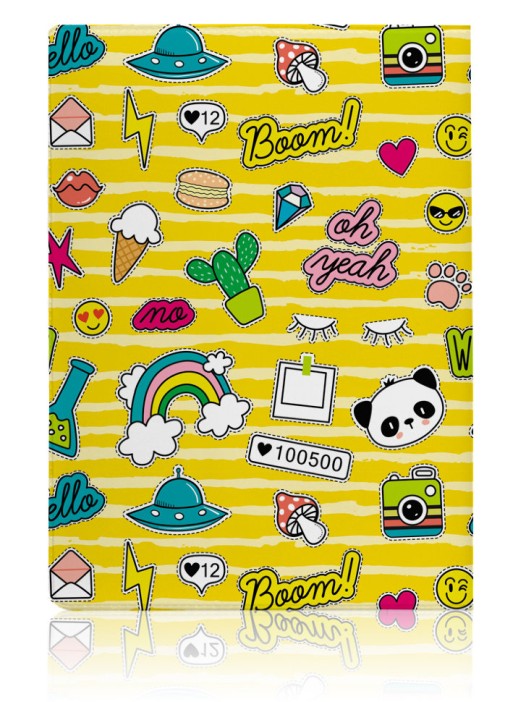 ОБЛОЖКА ДЛЯ ПАСПОРТА Boom!, плотность 600 мкм 