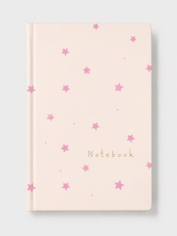 Блокнот (А5) "Нежные звездочки", белый (14,5*21)