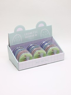 Набор зеркал «Сute kitten» шоу-бокс 12 шт. (4 цвета)