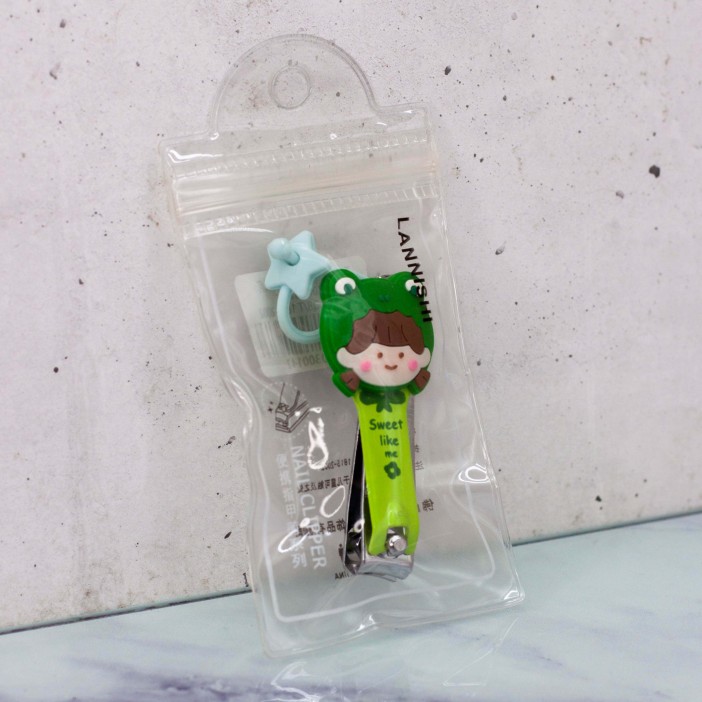 Маникюрный инструмент &quot;Animal girl frog&quot;, green 