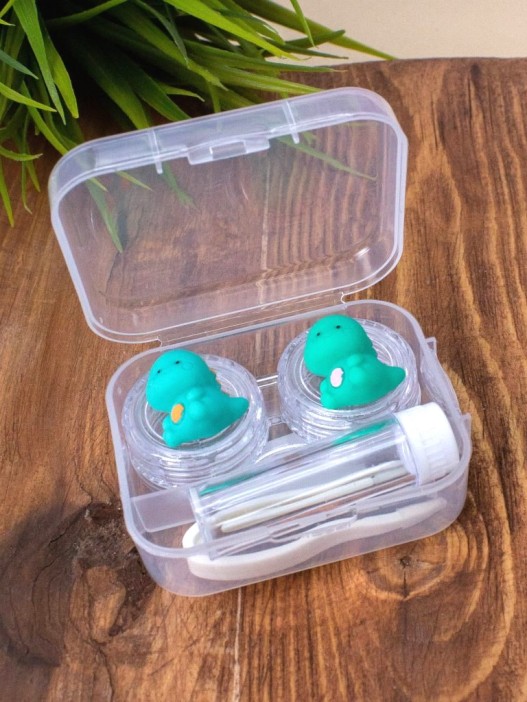 Контейнер для линз &quot;Team dino&quot;, white 