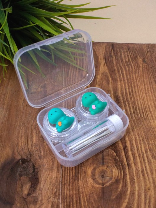 Контейнер для линз &quot;Team dino&quot;, white 