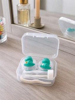 Контейнер для линз "Team dino", white