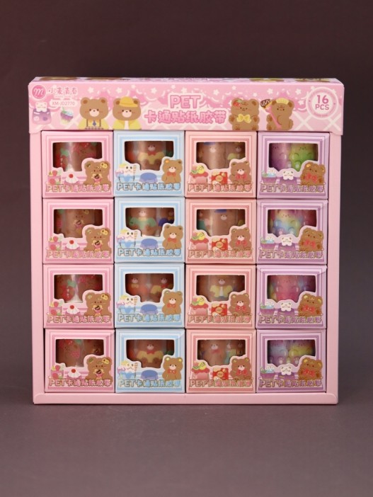 Декоративный скотч &quot;Pet cartoon&quot;, mix (2.5 см*2 м) 