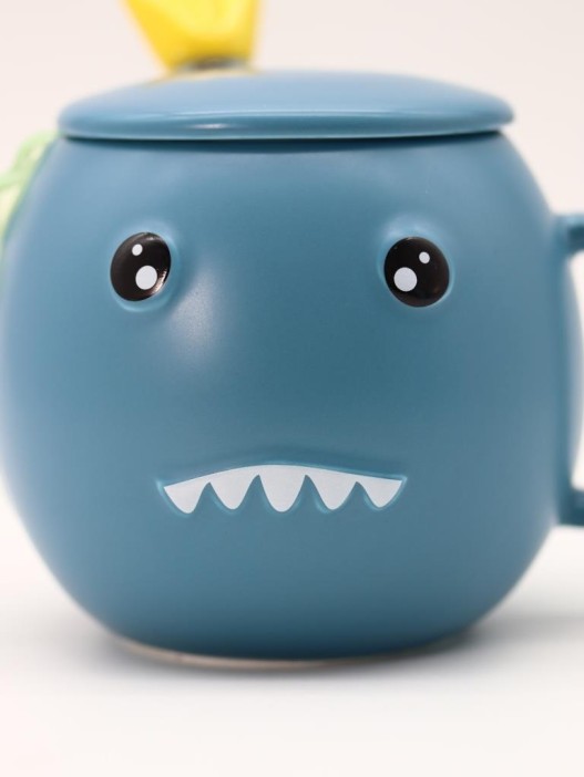 Кружка «Toothy dino», blue 