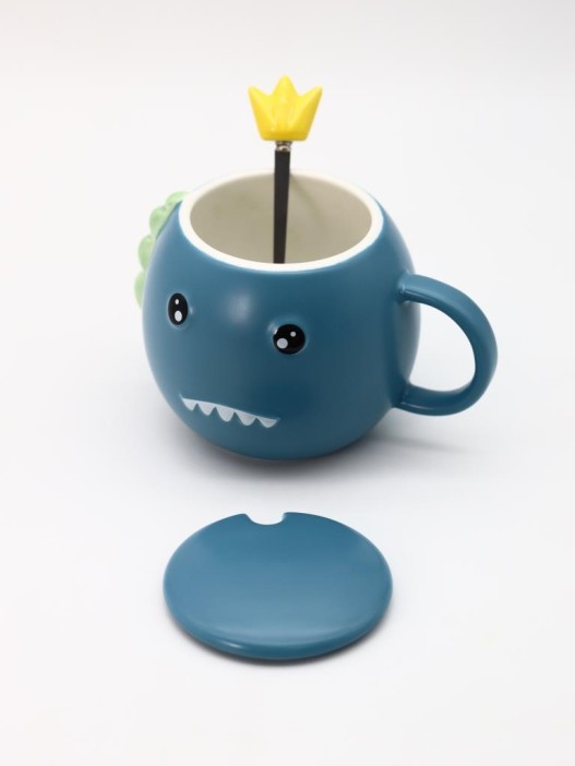 Кружка «Toothy dino», blue 