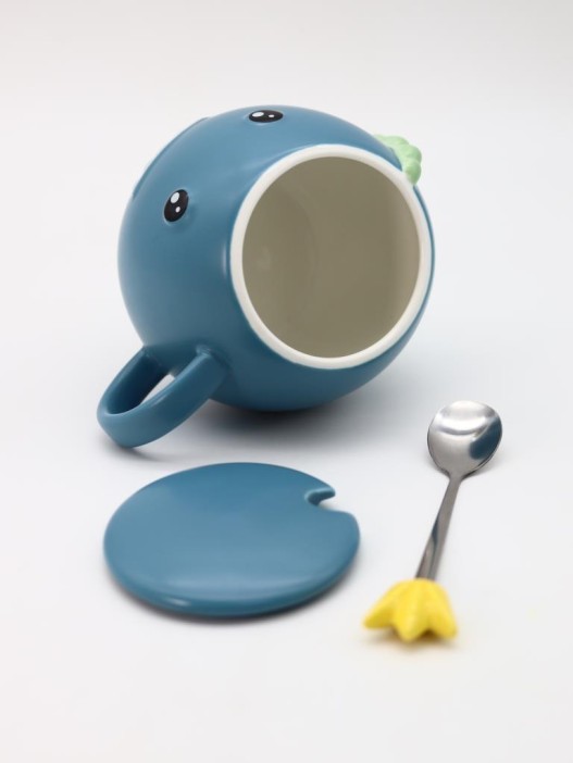 Кружка «Toothy dino», blue 