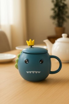 Кружка «Toothy dino», blue