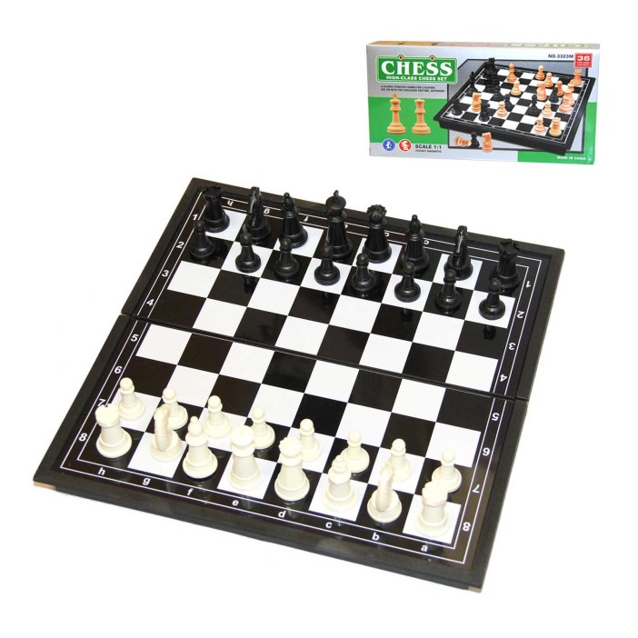 Игра настольная "Шахматы магнитные", 30*30 см 