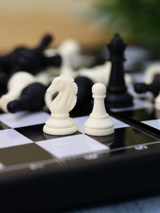 Игра настольная "Шахматы магнитные", 30*30 см 