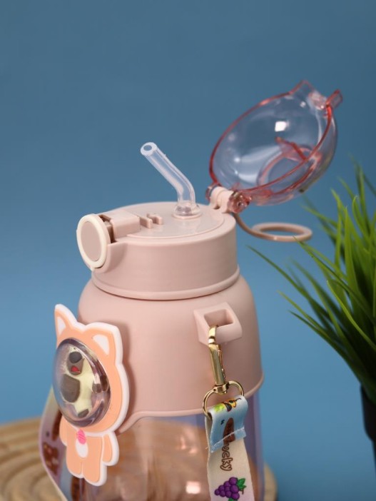 Бутылка "Little bear" розовая, 600 мл 