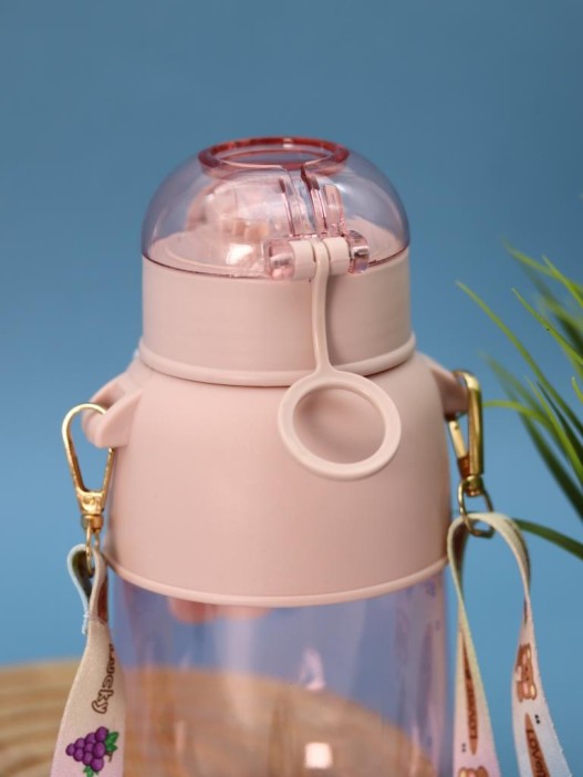 Бутылка "Little bear" розовая, 600 мл 