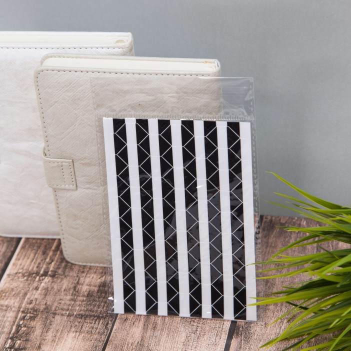 Наклейки-уголки &quot;Classic&quot;, black-white 