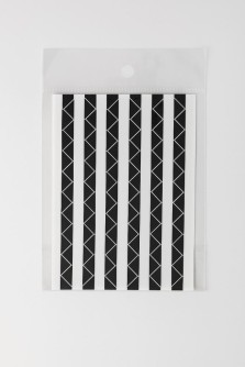 Наклейки-уголки "Classic", black-white