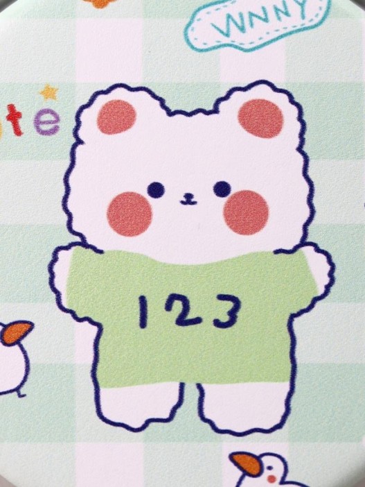 Зеркало &quot;Bear ducks&quot;, green 