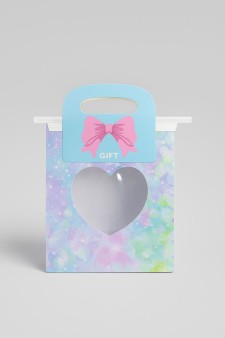 Пакет подарочный «Magical gift», heart (17*18.5*8)