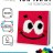 Картина из помпонов на подрамнике Draw Me! «Smile», (20 х 20 см)