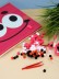 Картина из помпонов на подрамнике Draw Me! "Улыбка", (20 х 20 см)